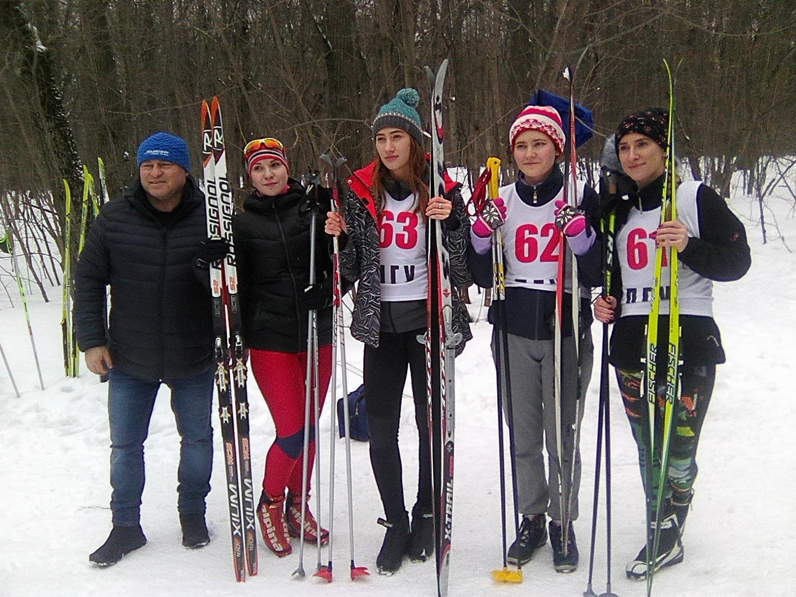 Лыжная эстафета